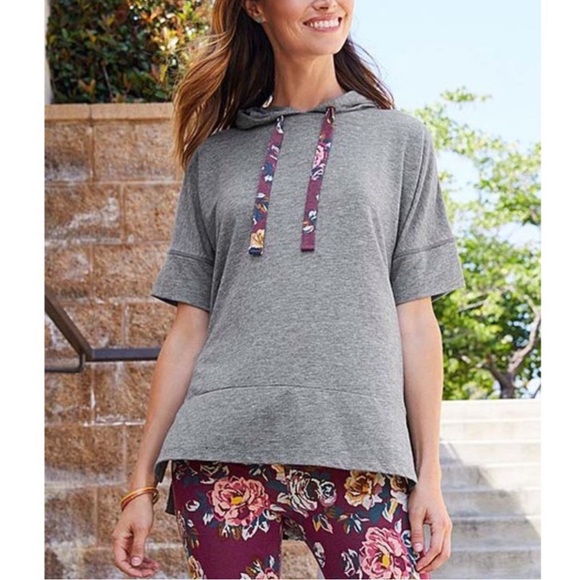 Matilda Jane Floral Carpool Lane Hooded Top - Picture 2 of 10